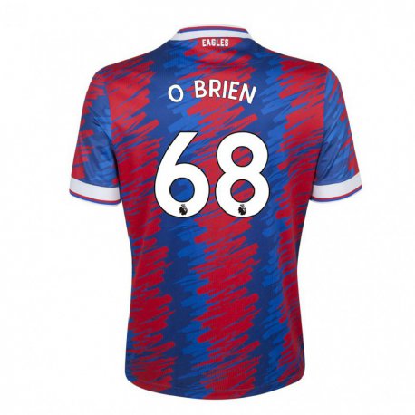 Kandiny Naisten Jake O'brien #68 Punainen Sininen Kotipaita 2022/23 Lyhythihainen Paita T-paita