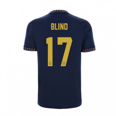 Kandiny Naisten Daley Blind #17 Tummansininen Vieraspaita 2022/23 Lyhythihainen Paita T-paita