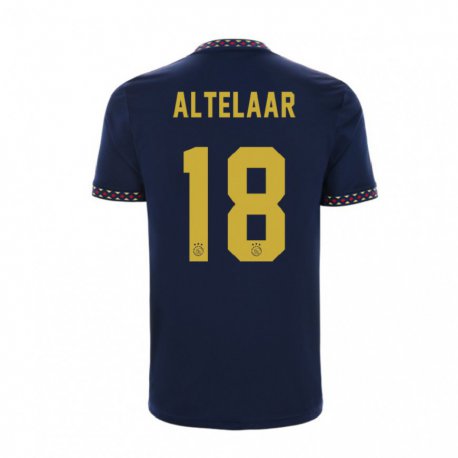 Kandiny Naisten Jamie Altelaar #18 Tummansininen Vieraspaita 2022/23 Lyhythihainen Paita T-paita