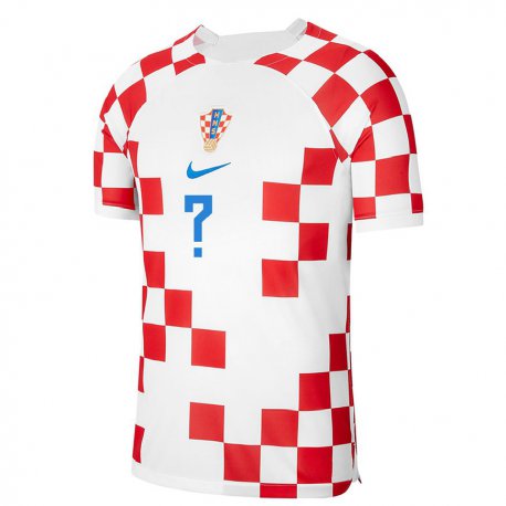 Kandiny Lapset Kroatian Nimesi #0 Punainen Valkoinen Kotipaita 22-24 Lyhythihainen Paita T-paita