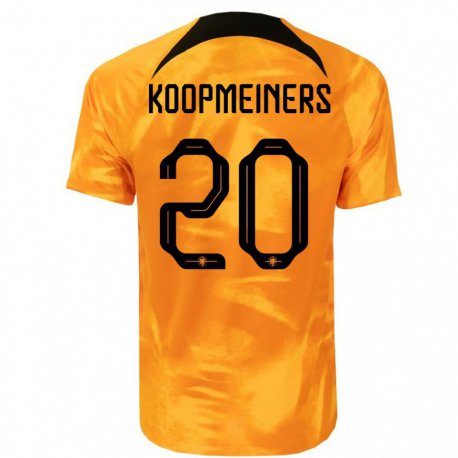 Kandiny Lapset Alankomaiden Teun Koopmeiners #20 Laseroranssi Kotipaita 22-24 Lyhythihainen Paita T-paita