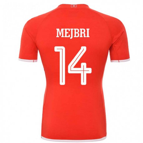 Kandiny Lapset Tunisian Hannibal Mejbri #14 Punainen Kotipaita 22-24 Lyhythihainen Paita T-paita