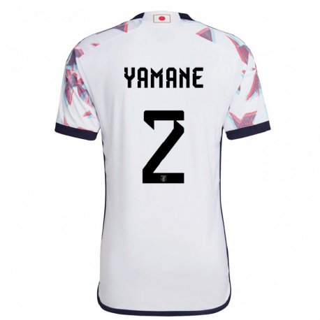 Kandiny Lapset Japanin Miki Yamane #2 Valkoinen Vieraspaita 22-24 Lyhythihainen Paita T-paita