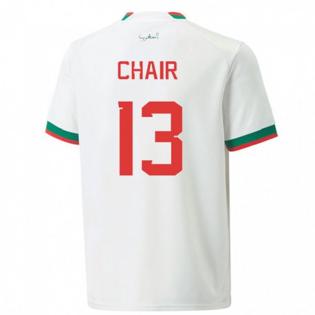 Kandiny Lapset Marokon Iliass Chair #13 Valkoinen Vieraspaita 22-24 Lyhythihainen Paita T-paita