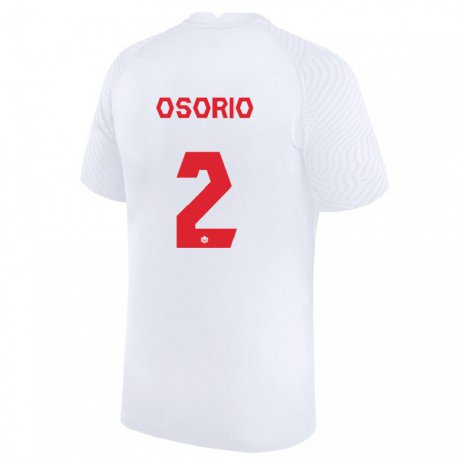 Kandiny Naisten Kanadan Jonathan Osorio #21 Valkoinen Vieraspaita 22-24 Lyhythihainen Paita T-paita