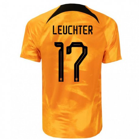 Kandiny Lapset Alankomaiden Romee Leuchter #17 Laseroranssi Kotipaita 22-24 Lyhythihainen Paita T-paita