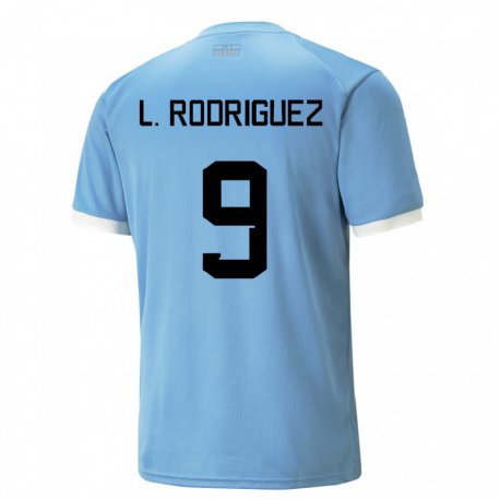 Kandiny Lapset Uruguayn Luciano Rodriguez #9 Sininen Kotipaita 22-24 Lyhythihainen Paita T-paita