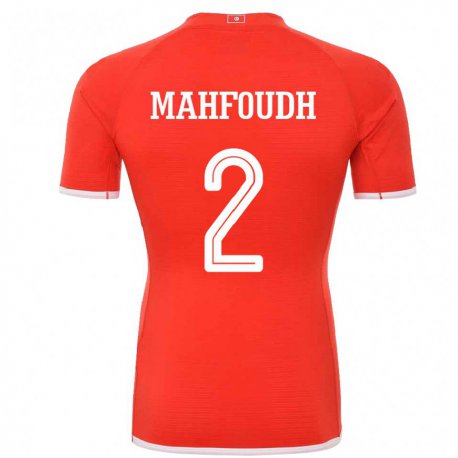 Kandiny Lapset Tunisian Dhikra Mahfoudh #2 Punainen Kotipaita 22-24 Lyhythihainen Paita T-paita