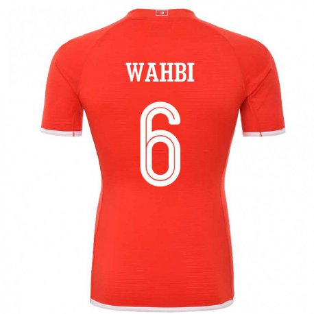 Kandiny Lapset Tunisian Gaith Wahbi #6 Punainen Kotipaita 22-24 Lyhythihainen Paita T-paita