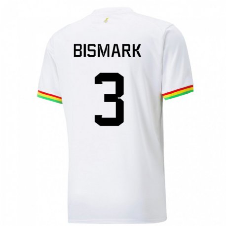 Kandiny Lapset Ghanan Anim Bismark #3 Valkoinen Kotipaita 22-24 Lyhythihainen Paita T-paita