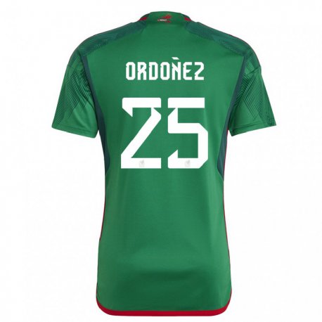Kandiny Lapset Meksikon Diana Ordonez #25 Vihreä Kotipaita 22-24 Lyhythihainen Paita T-paita