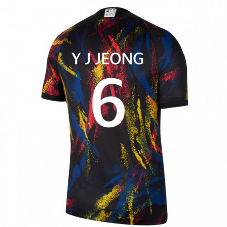 Kandiny Lapset Etelä-korean Jeong Yu Jin #6 Monivärinen Vieraspaita 22-24 Lyhythihainen Paita T-paita