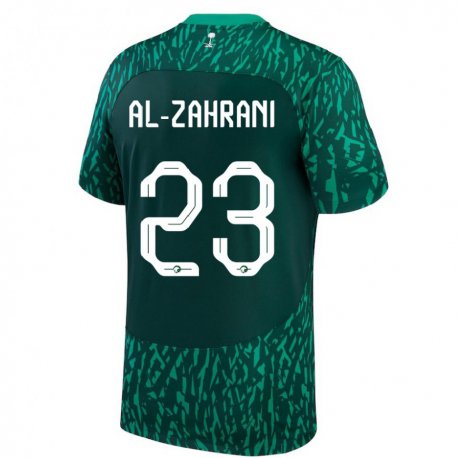 Kandiny Lapset Saudi-arabian Tahani Al Zahrani #23 Dark Vihreä Vieraspaita 22-24 Lyhythihainen Paita T-paita
