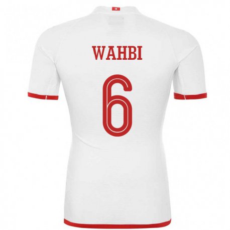 Kandiny Lapset Tunisian Gaith Wahbi #6 Valkoinen Vieraspaita 22-24 Lyhythihainen Paita T-paita
