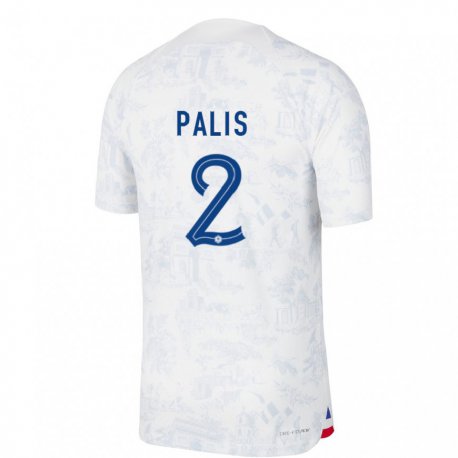 Kandiny Lapset Ranskan Ella Palis #2 Valkoinen Sininen Vieraspaita 22-24 Lyhythihainen Paita T-paita