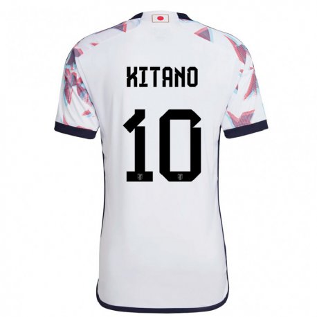 Kandiny Lapset Japanin Sota Kitano #10 Valkoinen Vieraspaita 22-24 Lyhythihainen Paita T-paita