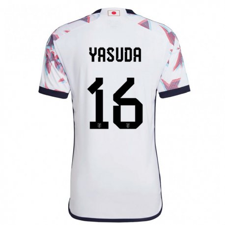 Kandiny Lapset Japanin Kenshin Yasuda #16 Valkoinen Vieraspaita 22-24 Lyhythihainen Paita T-paita