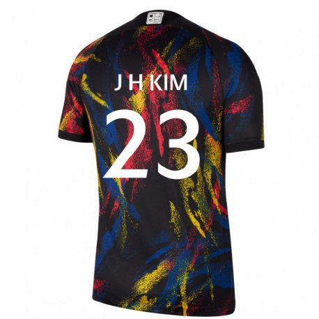 Kandiny Miesten Etelä-korean Kim Jung Hoon #23 Monivärinen Vieraspaita 22-24 Lyhythihainen Paita T-paita