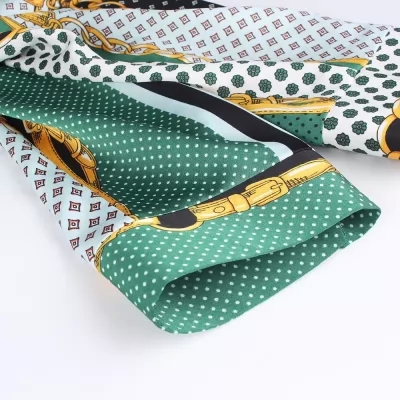 Kandiny - 2019 new green fresh wave stitching shirt