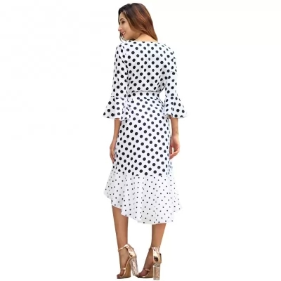 Kandiny - Spring new wave long sleeve large size dress