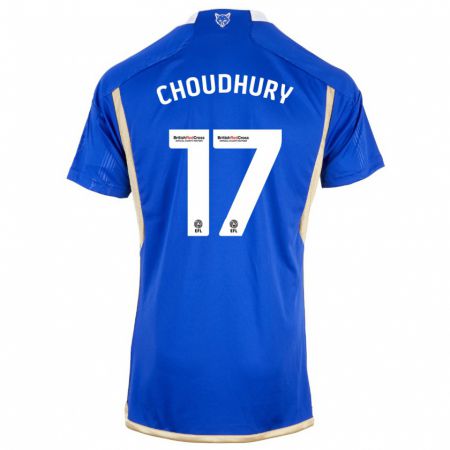 Kandiny Lapset Hamza Choudhury #17 Sininen Kotipaita 2023/24 Lyhythihainen Paita T-Paita