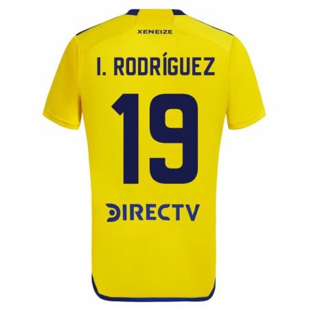 Kandiny Lapset Ignacio Rodríguez #19 Keltainen Vieraspaita 2023/24 Lyhythihainen Paita T-Paita