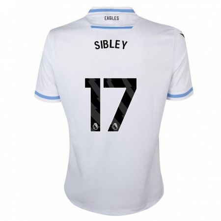 Kandiny Miesten Isabella Sibley #17 Valkoinen Vieraspaita 2023/24 Lyhythihainen Paita T-Paita