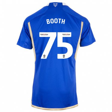 Kandiny Naisten Zach Booth #75 Kuninkaallisen Sininen Kotipaita 2023/24 Lyhythihainen Paita T-Paita