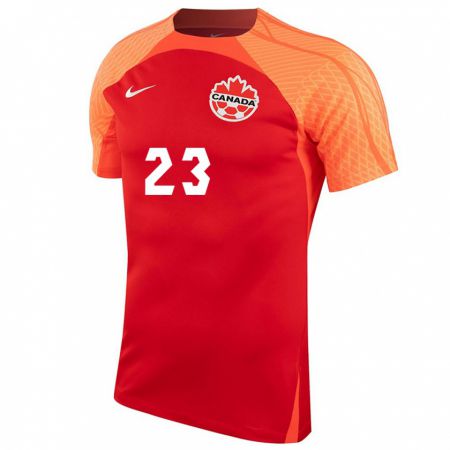 Kandiny Lapset Kanadan Liam Millar #23 Oranssi Kotipaita 24-26 Lyhythihainen Paita T-Paita