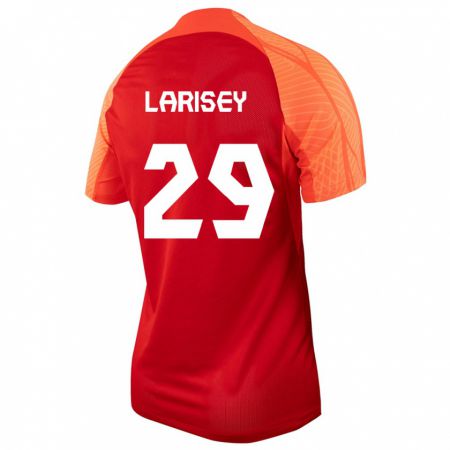 Kandiny Lapset Kanadan Clarissa Larisey #29 Oranssi Kotipaita 24-26 Lyhythihainen Paita T-Paita