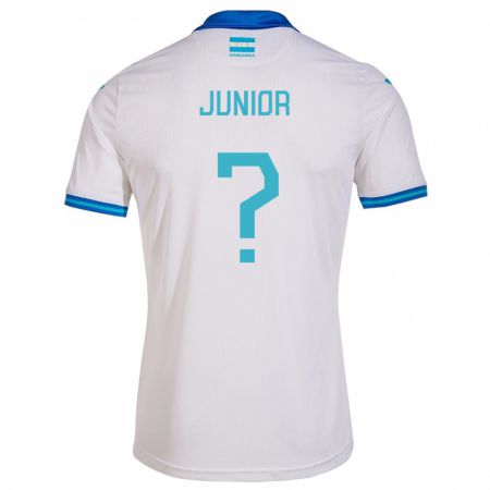 Kandiny Lapset Honduras Junior Mejía #0 Valkoinen Kotipaita 24-26 Lyhythihainen Paita T-Paita