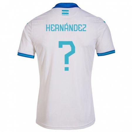 Kandiny Lapset Honduras Riccy Hernández #0 Valkoinen Kotipaita 24-26 Lyhythihainen Paita T-Paita