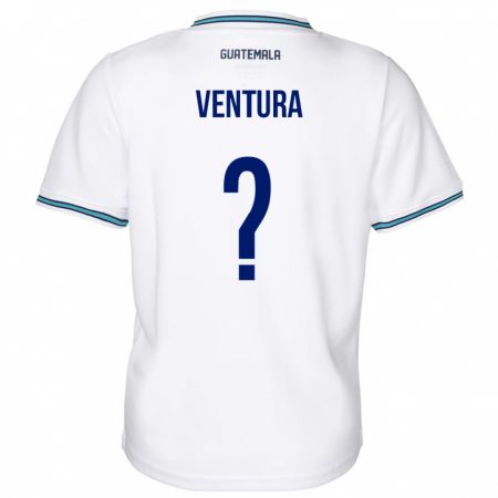 Kandiny Lapset Guatemala Lesly Ventura #0 Valkoinen Kotipaita 24-26 Lyhythihainen Paita T-Paita