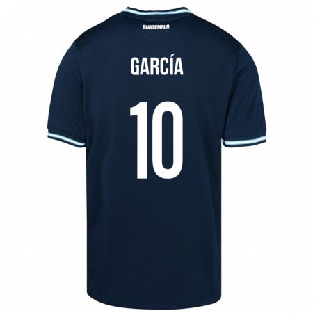 Kandiny Lapset Guatemala Gabriel García #10 Sininen Vieraspaita 24-26 Lyhythihainen Paita T-Paita
