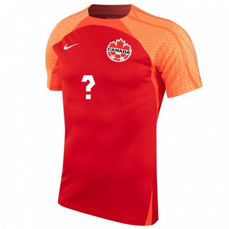 Kandiny Miesten Kanadan Nimesi #0 Oranssi Kotipaita 24-26 Lyhythihainen Paita T-Paita