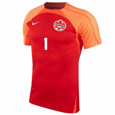 Kandiny Miesten Kanadan Kailen Sheridan #1 Oranssi Kotipaita 24-26 Lyhythihainen Paita T-Paita