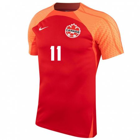 Kandiny Miesten Kanadan Jayden Nelson #11 Oranssi Kotipaita 24-26 Lyhythihainen Paita T-Paita