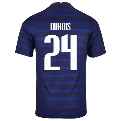 Miesten Ranskan jalkapallomaajoukkue Leo Dubois #24 Kotipaita Tummansininen 2021 Lyhythihainen Paita