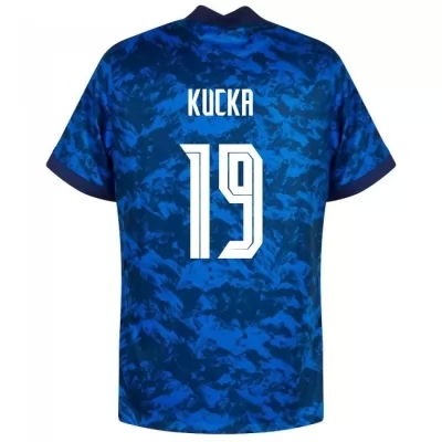 Lapset Slovakian Jalkapallomaajoukkue Juraj Kucka #19 Kotipaita Tummansininen 2021 Lyhythihainen Paita