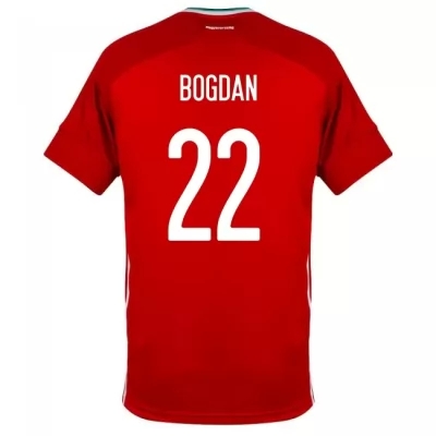 Naisten Unkarin jalkapallomaajoukkue Adam Bogdan #22 Kotipaita Punainen 2021 Lyhythihainen Paita