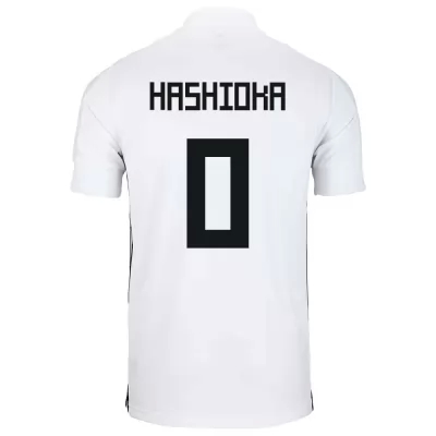 Naisten Japanin Jalkapallomaajoukkue Daiki Hashioka #0 Vieraspaita Valkoinen 2021 Lyhythihainen Paita