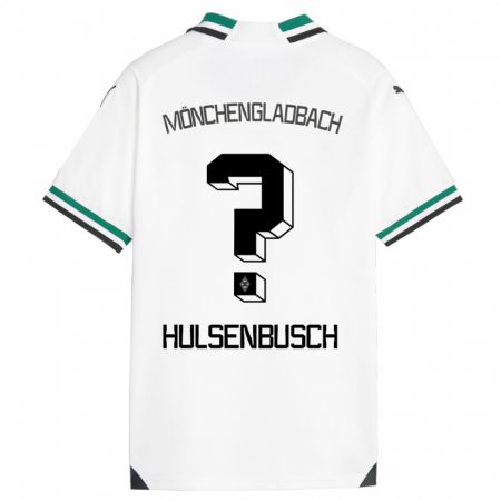Kandiny Lapset Daniel Hülsenbusch #0 Valkoinen Vihreä Kotipaita 2023/24 Lyhythihainen Paita T-Paita