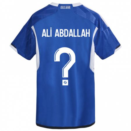 Kandiny Lapset Aboubacar Ali Abdallah #0 Sininen Kotipaita 2023/24 Lyhythihainen Paita T-Paita