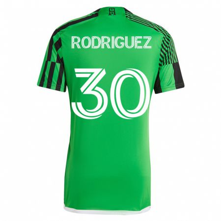 Kandiny Lapset Memo Rodríguez #30 Vihreä Musta Kotipaita 2023/24 Lyhythihainen Paita T-Paita