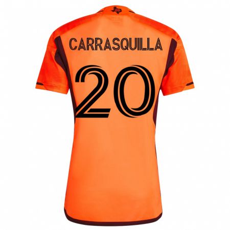 Kandiny Lapset Adalberto Carrasquilla #20 Oranssi Kotipaita 2023/24 Lyhythihainen Paita T-Paita