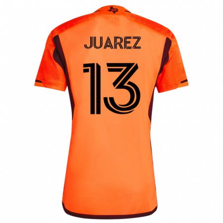 Kandiny Lapset Jathan Juarez #13 Oranssi Kotipaita 2023/24 Lyhythihainen Paita T-Paita