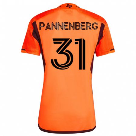 Kandiny Lapset Andrew Pannenberg #31 Oranssi Kotipaita 2023/24 Lyhythihainen Paita T-Paita