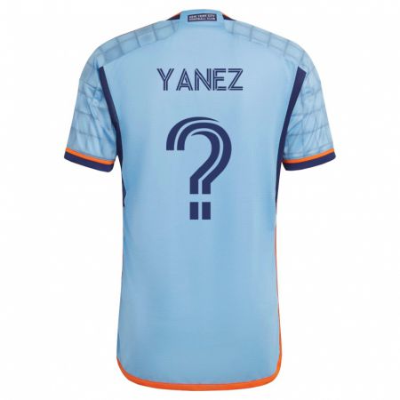 Kandiny Lapset Zidane Yañez #0 Sininen Kotipaita 2023/24 Lyhythihainen Paita T-Paita