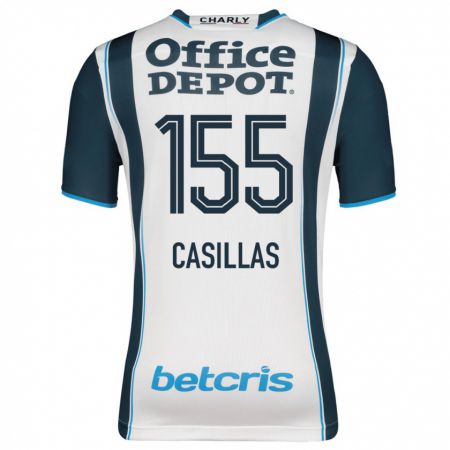 Kandiny Lapset Johan Casillas #155 Laivasto Kotipaita 2023/24 Lyhythihainen Paita T-Paita