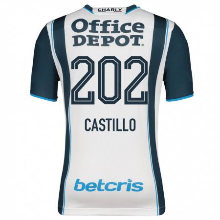 Kandiny Lapset José Castillo #202 Laivasto Kotipaita 2023/24 Lyhythihainen Paita T-Paita